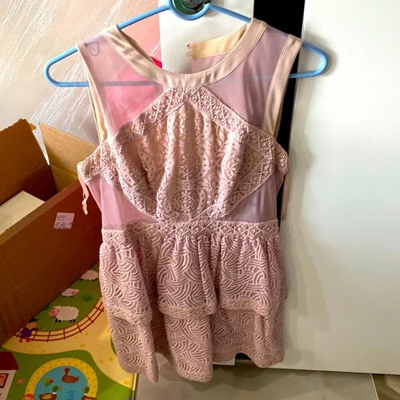 BCBGMaxAzria | Dresses | Pink Lace Dress In 8 Beautiful For Any Occasion |  Poshmark